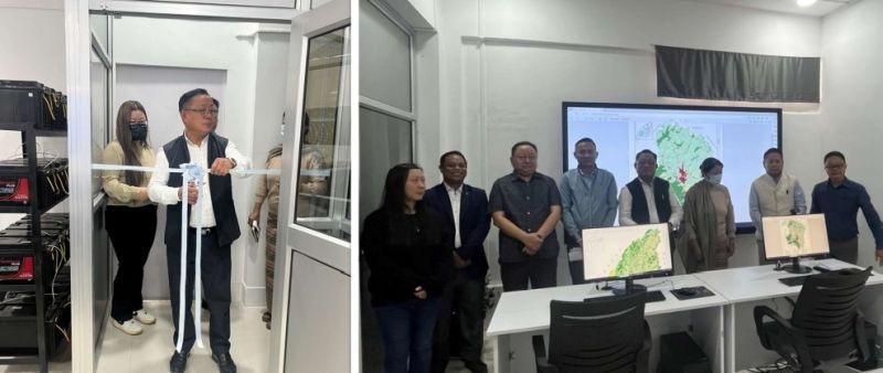 M Ben Yanthan, Director of Agriculture inaugurates the Central Command Centre under Digital Agriculture Mission on October 18.